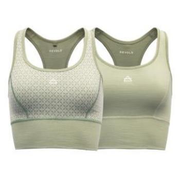 Sujetador Devold Kvitegga Merino Verde L para Mujer