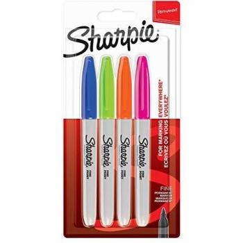 Permanentmarker Sharpie Fine 4er Set