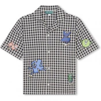 Camisa Kenzo Kids de cuadros vichy para niño