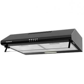 Campana en Pared Negra Selati640B 3 Velocidades con LED