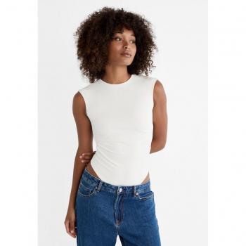 Stradivarius Body Ecru offen Rücken XL