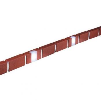 HTI-Living Beeteinfassung mit integrierter Beleuchtung, 690 cm