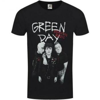 T-Shirt XL Nero Green Day Red Hot Unisex