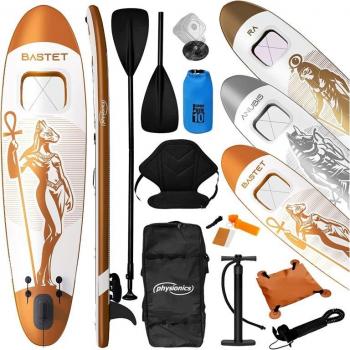 Tabla de SUP hinchable Physionics 320 x 80 cm con remo y bomba