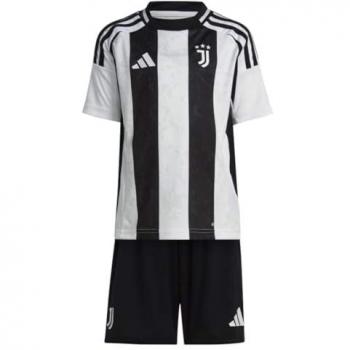 Adidas Juventus Turin Kids Home Mini-Kit 2024/25 Weiß 98