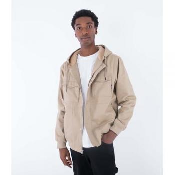 Hurley Surge Trench Coat Giacca Marrone Uomo