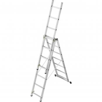 HAILO HobbyStep Échelle 3 plans en aluminium
