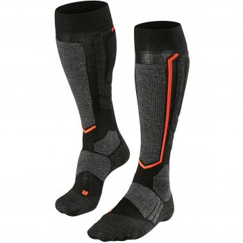 Damen-Oberkniehals-Strümpfe Falke SB2 – Schwarz, 35/36