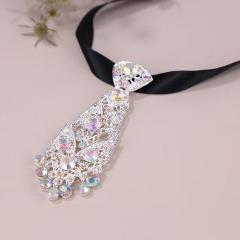 Men's Wedding Jewelry Rhinestone Tie