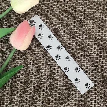 Paw Print Metal Die for Card Making