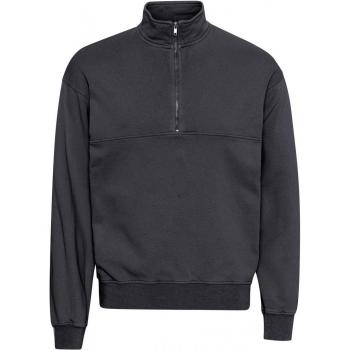 Eco‑Chic 1/4 Zip Men’s Lavender Grey Sweattop