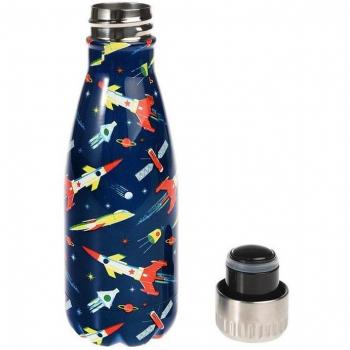 Rex London Space Age Kids' Stainless Steel Water Bottle
