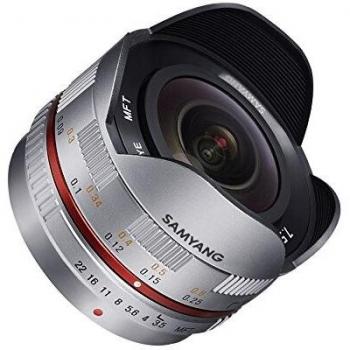 Ottica Samyang 7,5mm F/3,5 UMC Fish-Eye MFT per fotocamere mirrorless