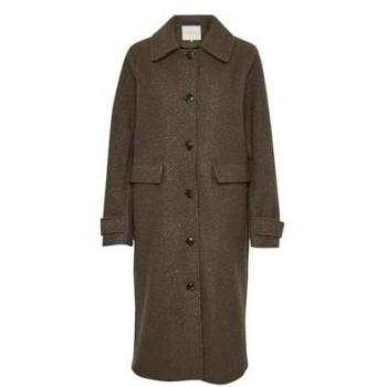 Kaffe Annelise Jacke für Damen in Braun 44