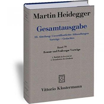 Bremer und Freiburger Vorträge
