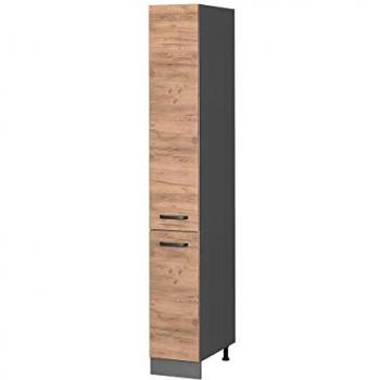 Apothekerschrank R-Line, Goldkraft Eiche, 30 cm Vicco
