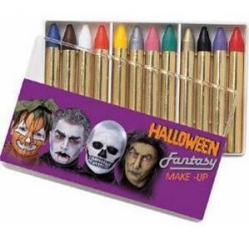 Schwarzer Panther 12‑Stück Schminkstiftbox – Fantasy Make Up