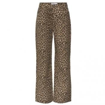 Leopard Print Jean Extensible 32R Vero Moda
