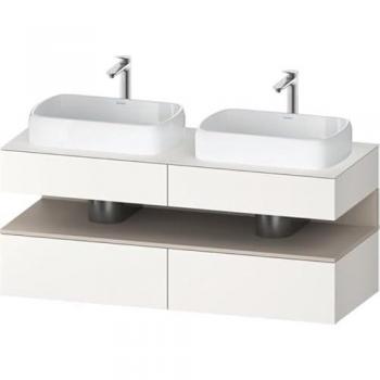 Meuble Sous-lavabo en Console Qatego, Duravit 2 Tiroirs