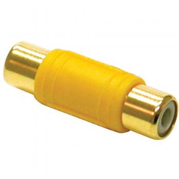 Conector de video RCA hembra a hembra 75 Ohm