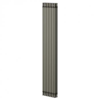 Matt Black Colosseum Triple Panel Radiator