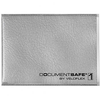 Schutzetui Document Safe, für eine Karte, silber