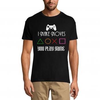 Top Uomo I Make Moves You Play Game – XS Nera