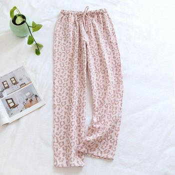 Pantalon crépe Léopard Confort Printemps-Été
