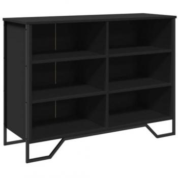 Zwarte Ingenieursbuffet 101cm