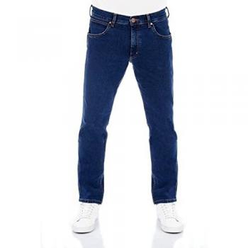 Wrangler Herren Jeans Greensboro Regular Fit Denim Stretch Jeans W30-W44 32L 42W Blue Chip Farbvariante
