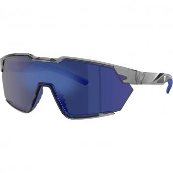 Ferrari Scuderia Man FZ‑6018U 524/87 Geo‑Mirrored Blue‑Grey Spectacles