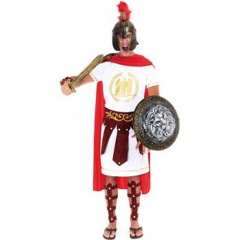 Disfraz de Centurión Romano con Insignia para hombre de Partilandia