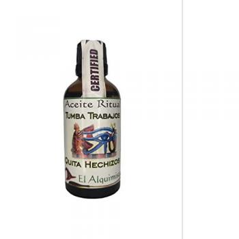 Aceite Tumba Trabajos, 50 ml. Para eliminar trabajos de magia