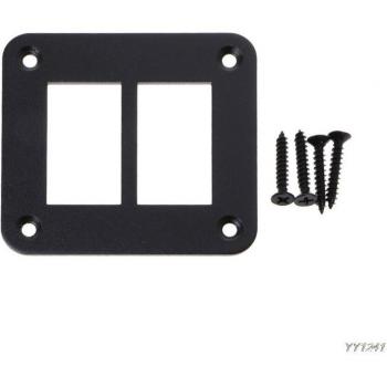 6 Way Aluminum Rocker Switch Panel Housing Holder
