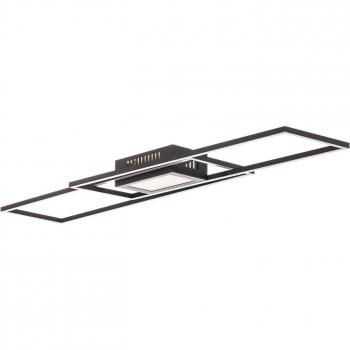 LED Plafón Antracita 2 Marco – Marca Lindby Ismera