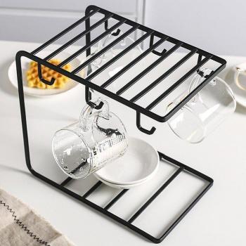 Glass Tea Cup Storage Rack