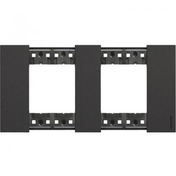 Cornice 2x2 Bticino LivingNow Ka4802m2k POLIMERO TEK