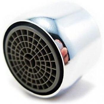 Aérateur de robinet femelle M22x1 pour économiseur d'eau de 22mm en laiton chromé