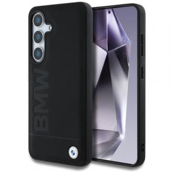 Borsa Smartphone BMW S25 Vera Pelle Nera