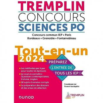 Pierre-Emmanuel Guigo Tremplin Concours Sciences Po Tout-En-Un 2024: Concours Commun Iep, Paris, Bordeaux, Grenoble (2024)