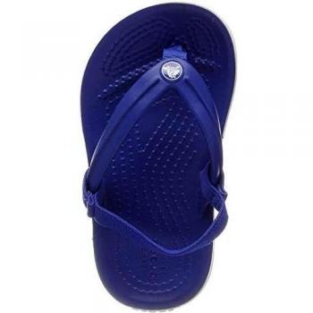Chanclas Crocs Crocband Strap Flip K Unisex, Azul