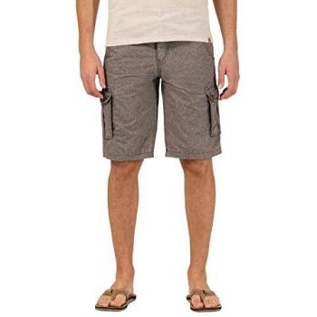 Timezone Cargo Shorts Maguiretz con Cinturón, Gris (Grey Minimal 8026)