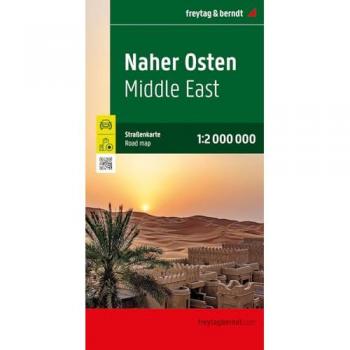 Naher Osten, Straßenkarte 1:2.000.000, freytag &amp, berndt