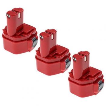 Makita 8271DWPE 3x Batteria Compatibile 3300 mAh