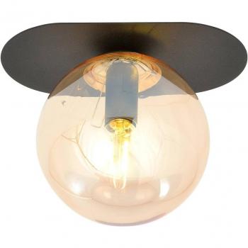 Black and Amber Plaza Pendant Lamp