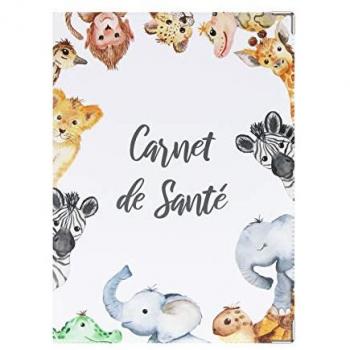 Carnet Protège-Animaux de la Jungle – Mixte Bébé