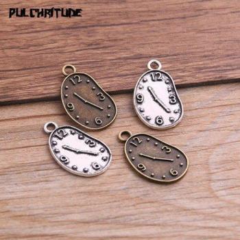 30PCS 13*22mm Steampunk Clock Jewelry Charms