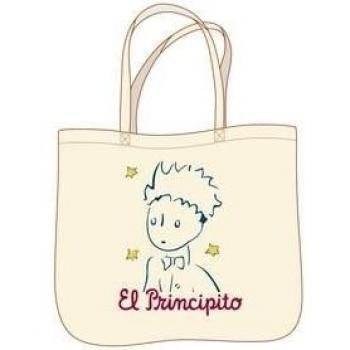 Bolsa graphic el principito beige.