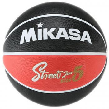 Balón Softee Mikasa BB (Negro y Rojo) – Elección de Talla
