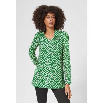 MADELEINE Longbluse mit Tiermotiv